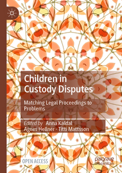 Paperback Children in Custody Disputes: Matching Legal Proceedings to Problems Book