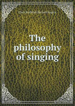 The Philosophy of Singing
