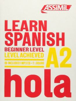 Paperback Learn Spanish: Beginner Level A2 (Spanish Edition) [Spanish] Book