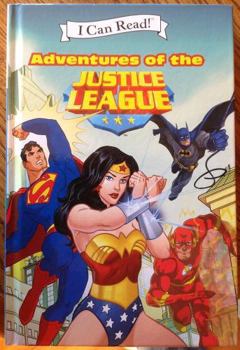 Hardcover Adventures of the Justice League (I Can Read!) Book