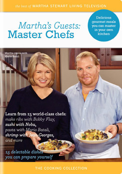 DVD Martha Stewart: Martha's Guest - Master Chefs Book