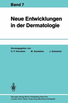 Paperback Neue Entwicklungen in Der Dermatologie: Band 7 [German] Book