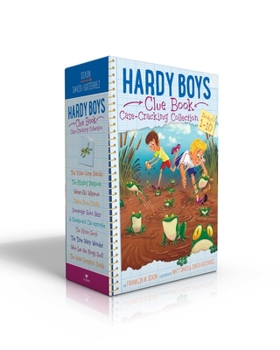 Paperback Hardy Boys Clue Book Case-Cracking Collection: The Video Game Bandit; The Missing Playbook; Water-Ski Wipeout; Talent Show Tricks; Scavenger Hunt Heis Book