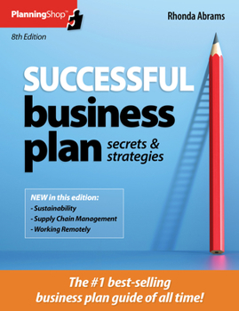 Paperback Successful Business Plan: Secrets & Strategies Book