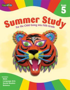 Paperback Summer Study: Grade 5 (Flash Kids Summer Study) Book