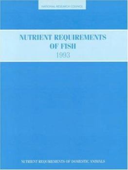 Paperback Nutrient Requirements of Fish 1993 Book