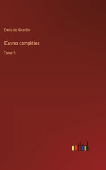 Hardcover OEuvres complètes: Tome 5 [French] Book