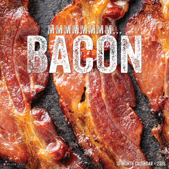 Calendar MMMMMMMM... Bacon 2026 Wall Calendar Book