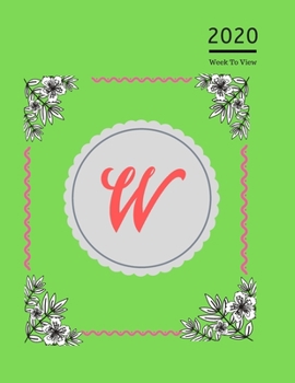 2020 A4 Diary Week To View Planner For All Occasions: | Year Planner For Business, Office, Home, University, College, School, Appointments, Organizer.