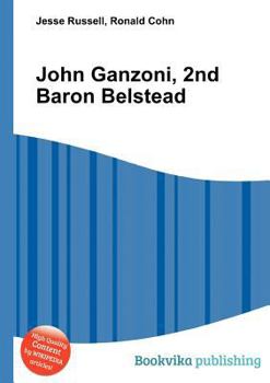 Paperback John Ganzoni, 2nd Baron Belstead Book