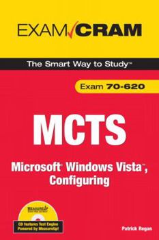 Paperback MCTS 70-620: Microsoft Windows Vista, Configuring [With CDROM] Book