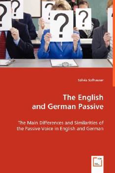 Paperback The English and German Passive Book
