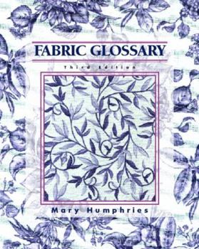Paperback Fabric Glossary Book