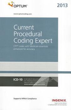 Paperback Current Procedural Coding Expert - 2013 Book