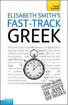 Paperback Fast-Track Greek: Teach Yourself Book