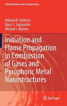 Hardcover Initiation and Flame Propagation in Combustion of Gases and Pyrophoric Metal Nanostructures Book