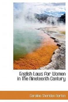 English Laws for Women in the Nineteenth Century