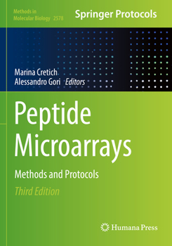 Paperback Peptide Microarrays: Methods and Protocols Book