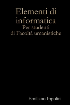 Paperback Elementi di informatica [Italian] Book