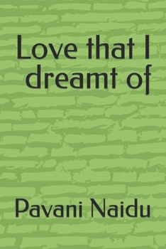 Paperback Love that I dreamt of Book