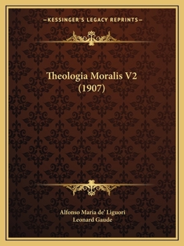 Paperback Theologia Moralis V2 (1907) Book