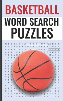 Paperback Basketball Word Search Puzzles: Puzzle Book for Adults 20 Games Book