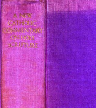 Hardcover A New Catholic Commentary on Holy Scripture Book