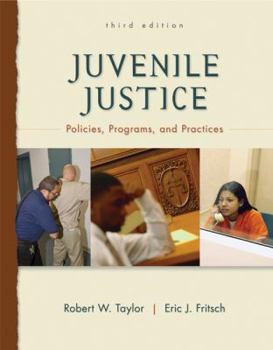 Hardcover Juvenile Justice: Policies, Programs, and Practices Book