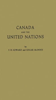 Hardcover Canada and the United Nations Book