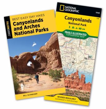 Paperback Best Easy Day Hiking Guide and Trail Map Bundle: Canyonlands and Arches National Parks Book