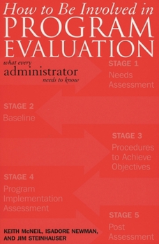 Paperback How to be Involved in Program Evaluation: What Every Adminstrator Needs to Know Book