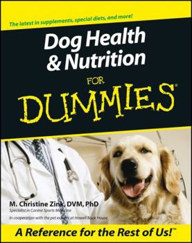 Paperback Dog Health & Nutrition for Dummies Book