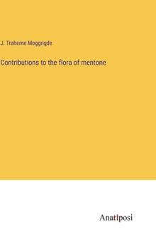 Hardcover Contributions to the flora of mentone Book