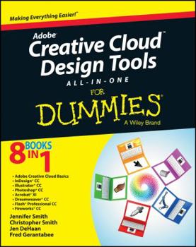 Paperback Adobe Creative Cloud Design Tools All-In-One for Dummies Book
