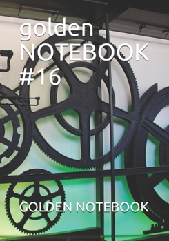 Paperback golden NOTEBOOK #16 Book