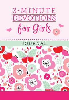 Spiral-bound 3-Minute Devotions for Girls Journal Book