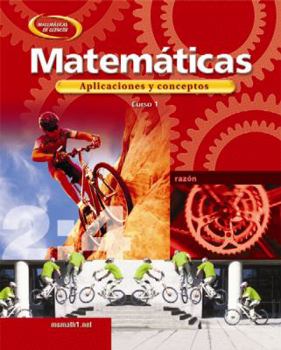 Hardcover Matematicas Curso 1: Aplicaciones y Conceptos [Spanish] Book