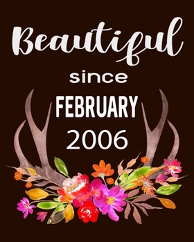 Beautiful Since February 2006: Hunting Hobby 2020 Monthly Planner Dated Journal  8" x 10" 110 pages