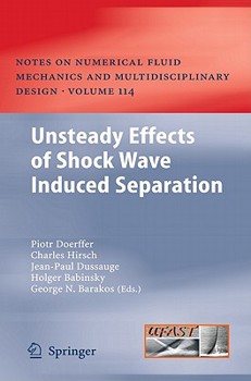 Hardcover Unsteady Effects of Shock Wave Induced Separation Book