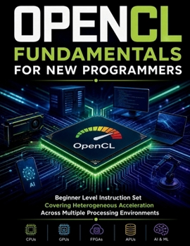 Paperback OpenCL Fundamentals for New Programmers: Beginner Level Instruction Set Covering Heterogeneous Acceleration Across Multiple Processing Environments Book