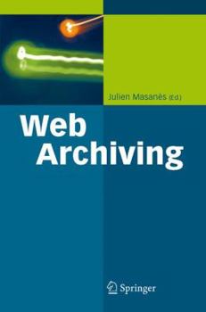 Hardcover Web Archiving Book