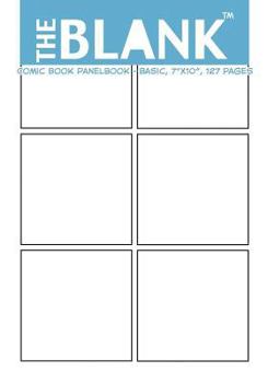 Paperback The Blank Comic Book Panelbook - Basic, 7"x10", 127 Pages Book