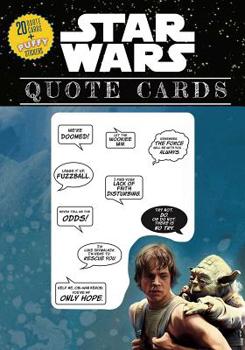 Paperback Star Wars Quote Cards Book