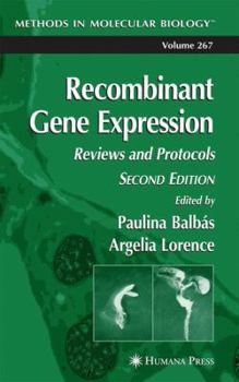 Hardcover Recombinant Gene Expression Book