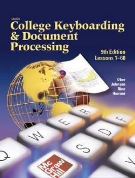 GreggCollegeKeyboardingand Document Processing: Word 2000, Kit 1, Lessons 1-60