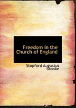 Paperback Freedom in the Church of England [Large Print] Book