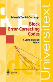 Paperback Block Error-Correcting Codes: A Computational Primer Book