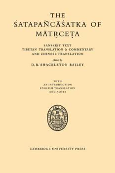 Paperback The Satapancasatka of Matrceta Book