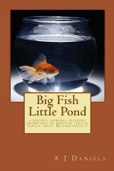 Paperback Big Fish Little Pond: Brought together by a government Cell as a result of serious crime the characters are passionate about issues at the h Book