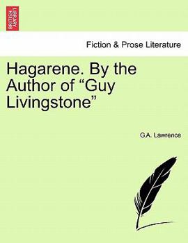 Paperback Hagarene. by the Author of Guy Livingstone Book